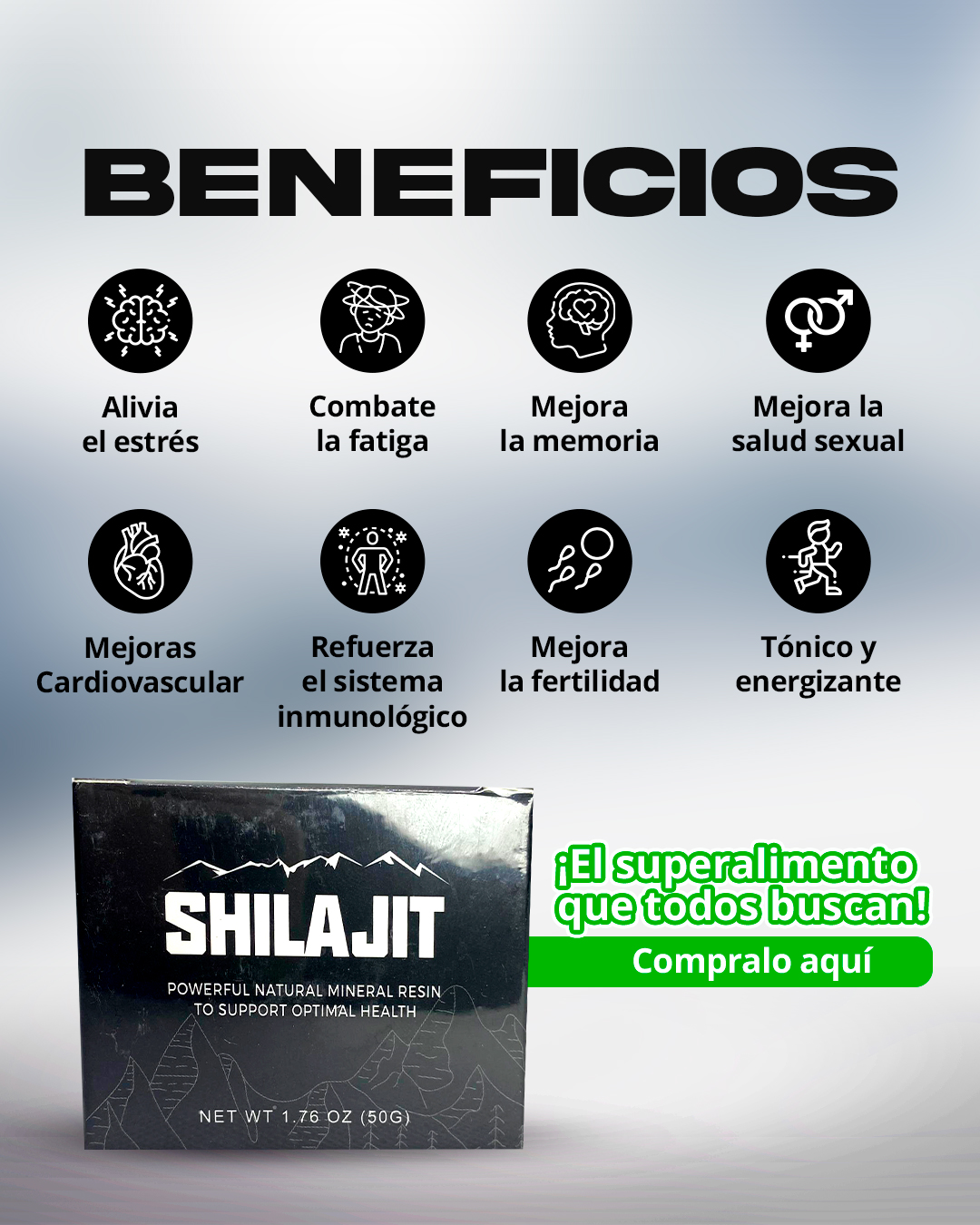Anuncio Meta Ads - Shilajit