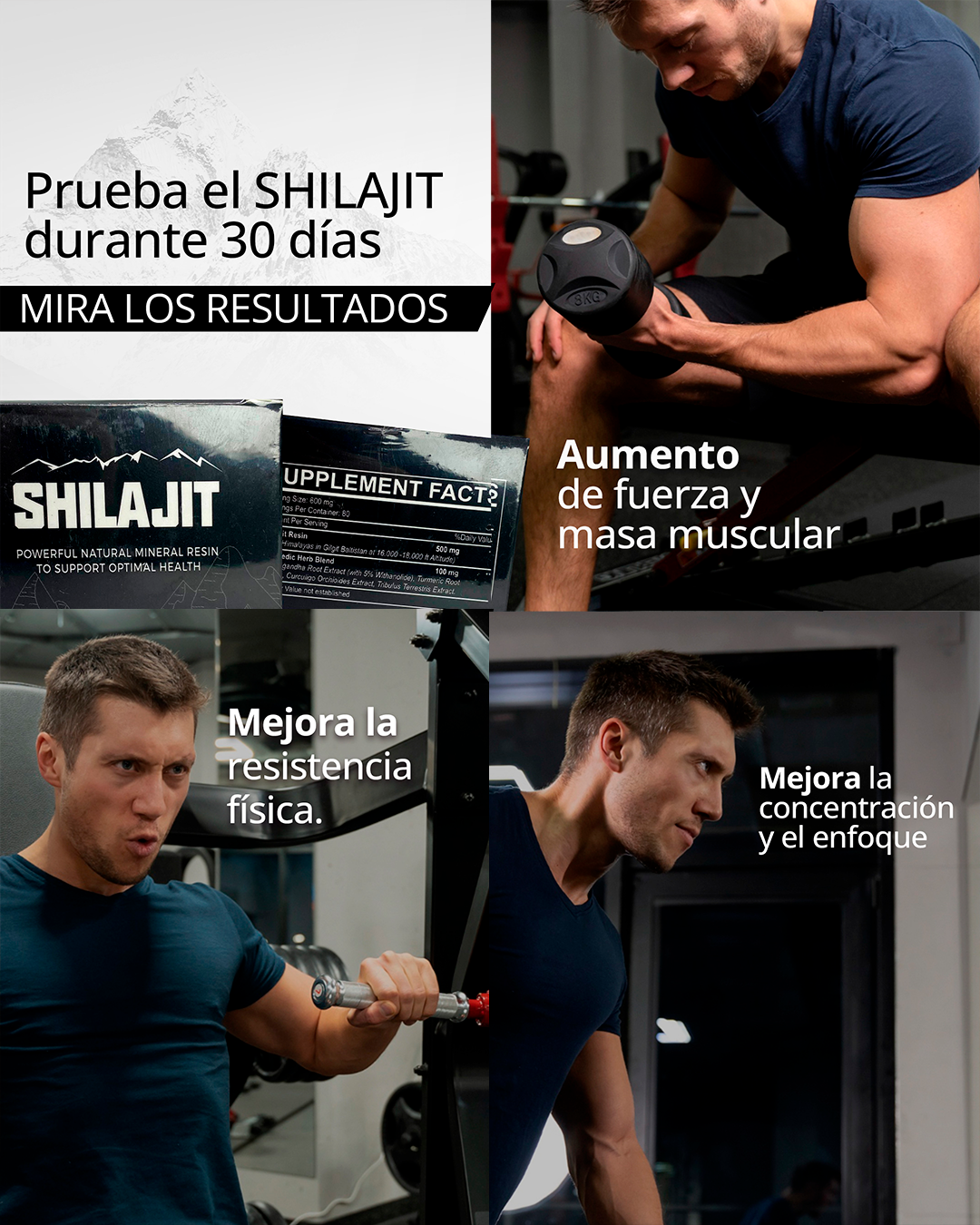 Anuncio Meta Ads - Shilajit